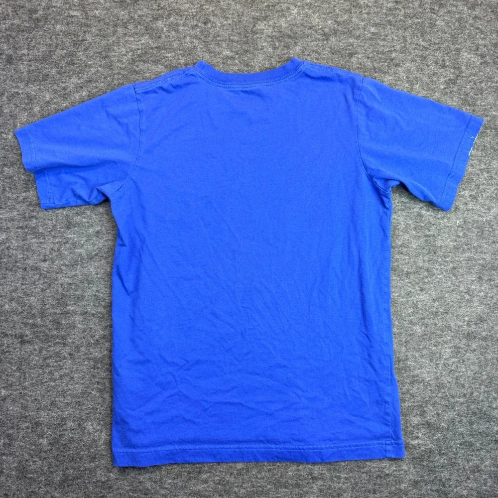 Converse‎ Graphic T-Shirt Kids Large L Blue Chuck Taylor Sneaker (Read)